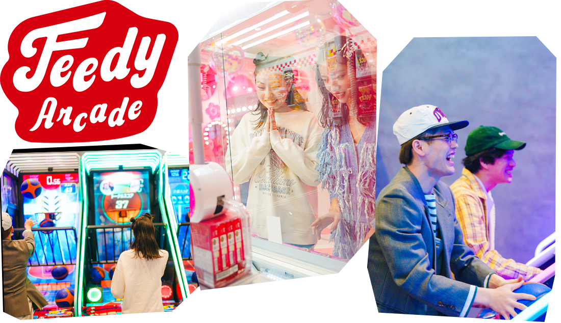 Feedy Arcade（フィーディー・アーケード）イメージ