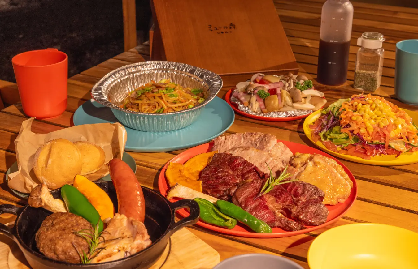 夕食BBQ イメージ
