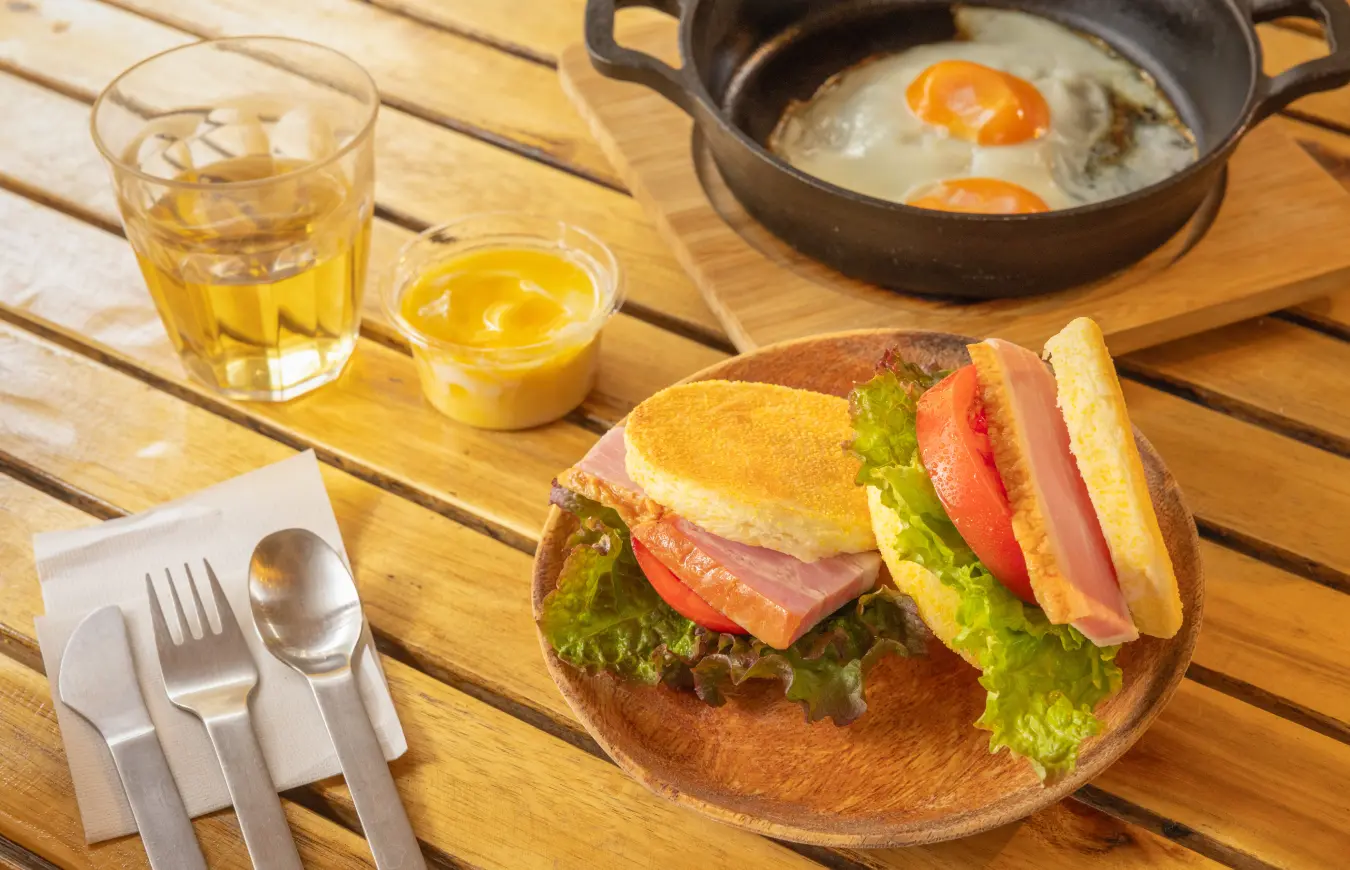 朝食BBQ イメージ